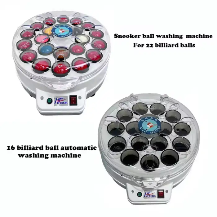 16 22 Ball Automatic Pool Cleaning Cleaning Machine Polishing Machine Snooker Billiard Products Ball Washing Machine