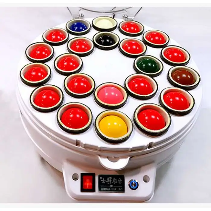 22 Pieces Snooker Balls Washing Machine Billiard Pool Snooker Ball Cleaner Machine Washer