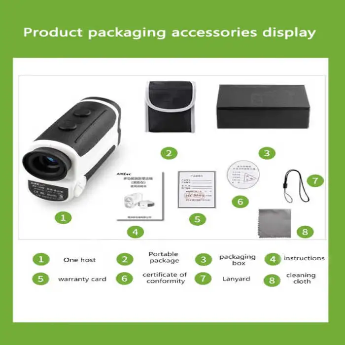 Digital Golf Handheld Laser Rangefinder 600m/1000m Slope Finder Long Range Distance Sensor for Hunting  Choice for Golfers