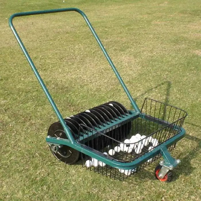 Golf Ball Picking Machine Driving Range Supplies 13 Hand Push Ball Picking Machine GOLF Golf Driving Range Equipment