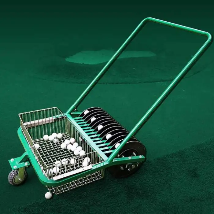 Golf Ball Picking Machine Driving Range Supplies 13 Hand Push Ball Picking Machine GOLF Golf Driving Range Equipment