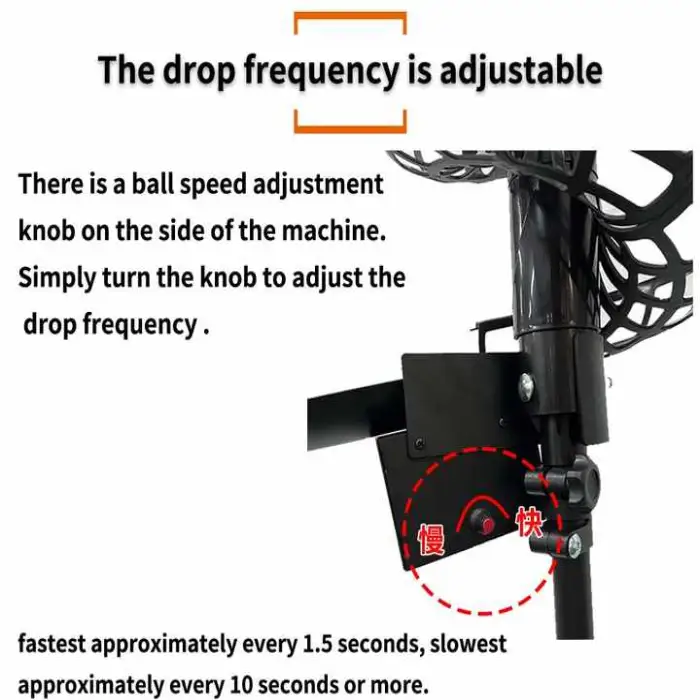 Ball Launcher Tennis Ball Tennis Ball Machine Adjustable Height Pickleball Machine With Auto Swing