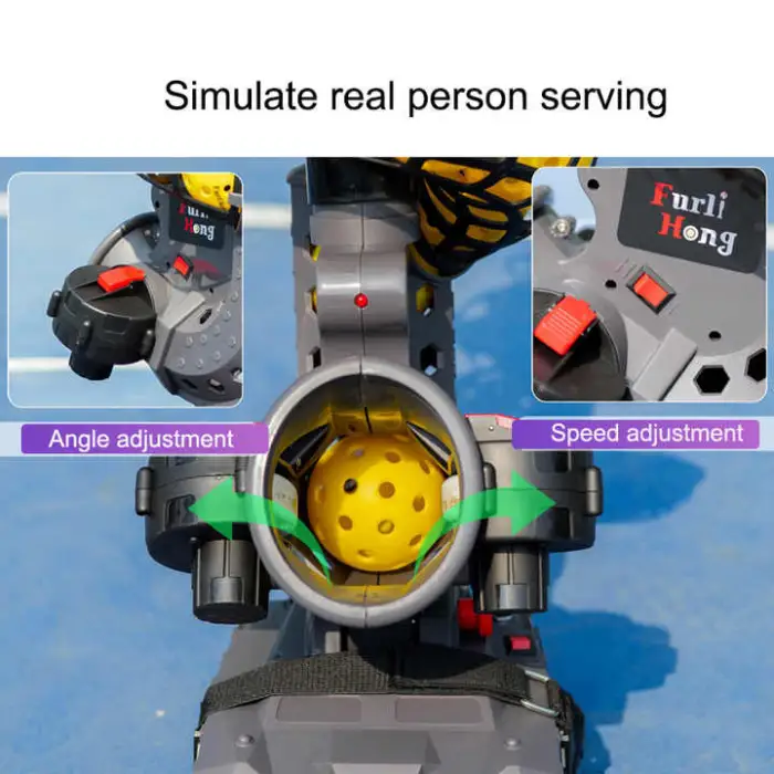 Automatic Outdoor Indoor Smart Pickleball Shooting Machine Pickleball Ball Machine Pickleball Training Machine