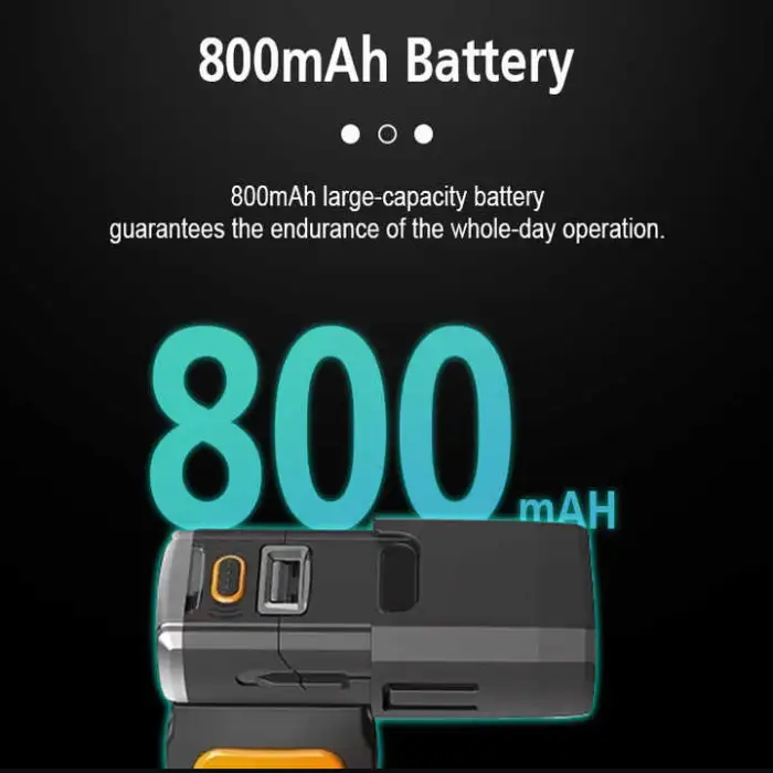 Handfree Wireless Finger Scanner Portable Wearable Ring BT 4.2 NFC 1D/2D Barcode Scanner for Warehouse Retail Store