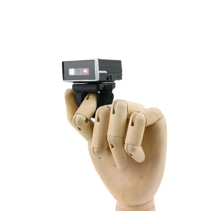XT3001BHD  Design Rubber Wearable 2D Ring Scanner Wireless Mini Finger Barcode Reader 2D Barcode Scanner