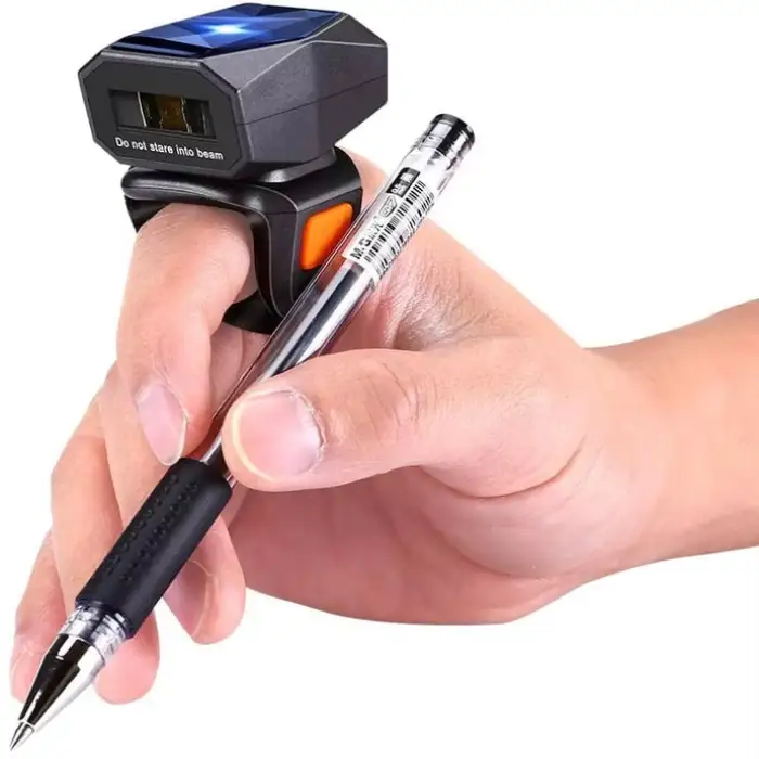 Bluetooth Wireless 2D Ring Scanner Barcode Scanner High-definition Code Scanners