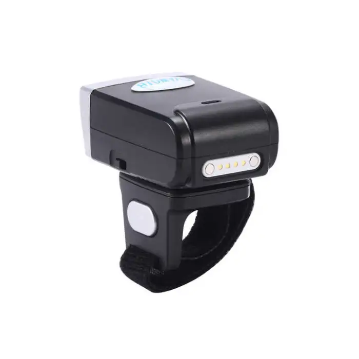 Bluetooth Wireless Portable Mini 2D Finger Ring Barcode Scanner for Warehouse,Supermarket,Store