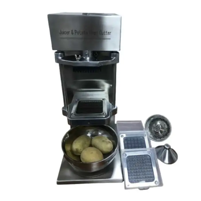 7/9/13mm Cutting Size Fruit & Vegetable Strip Juicing Potato Chips Making Machine Lemon Juicer