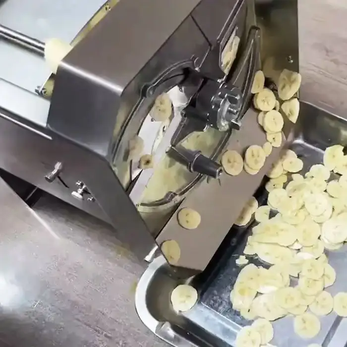Electric Multifunctional Banana Slicer Automatic Lemon Apple Potato Chips Cutting Machine Fruit Vegetable Cutter Dicing Machine
