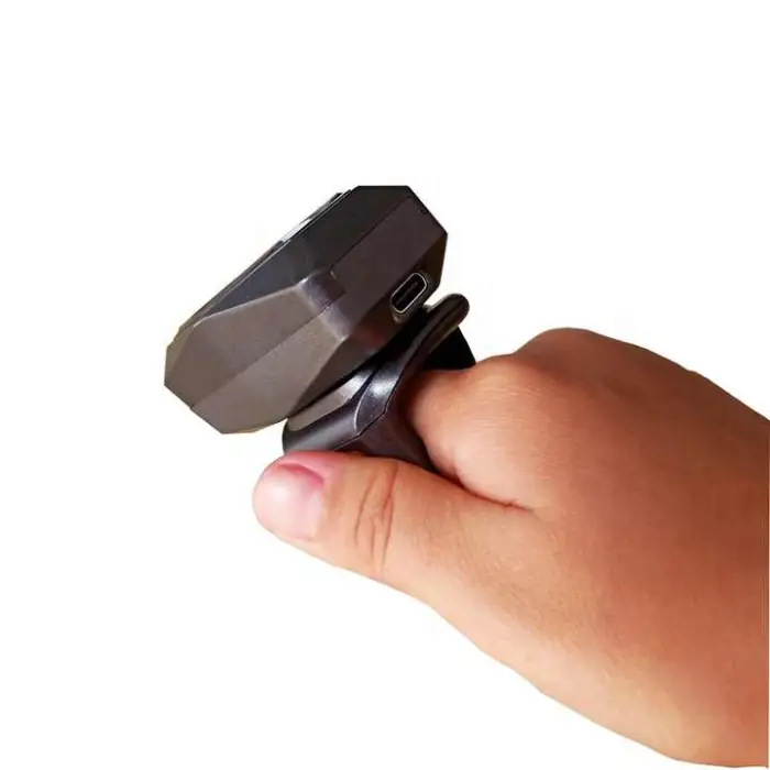 BlueTooth Portable Wearable QR Barcode Reader Wireless Ring Finger Barcode Scanner