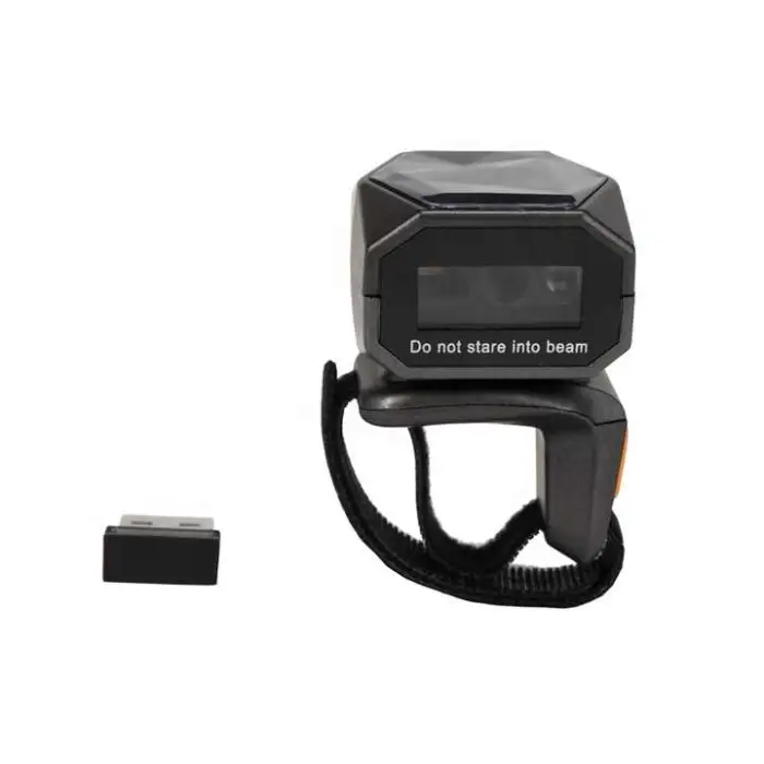 BlueTooth Portable Wearable QR Barcode Reader Wireless Ring Finger Barcode Scanner