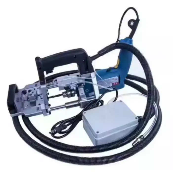 Wood Boring Machine Woodworking Drilling Machine 220V Handheld Bolt Pneumatic