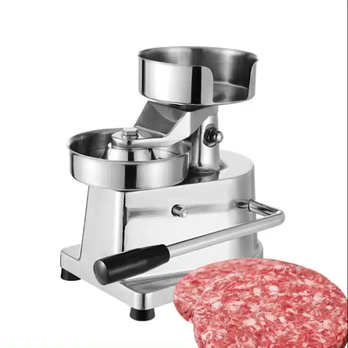 Commercial Hamburger Machine 130mm Burger Press Hamburger Patty Maker Heavy Duty Meat Former