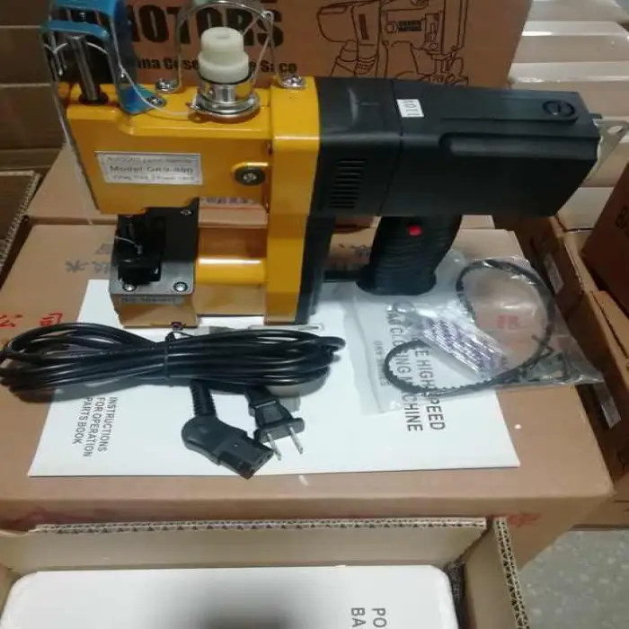 Portable Handheld Electric Bag Closer Pleeting Bag Closing Machine Industrial Sewing Machine