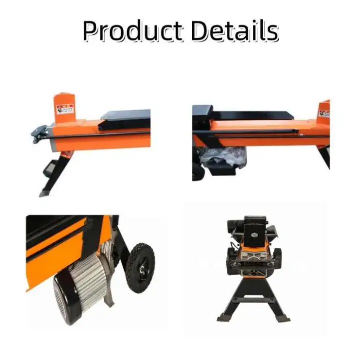 Electric Hydraulic Small Rural Automatic Light Wood Splitter Crusher Efficient Tool for Wood Processing in Rural Areas