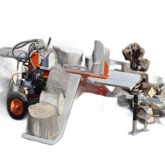 8T/18T/25T  Hydraulic Firewood Log Splitter High Power Gasoline Engine Wood Spliter Log Splitter