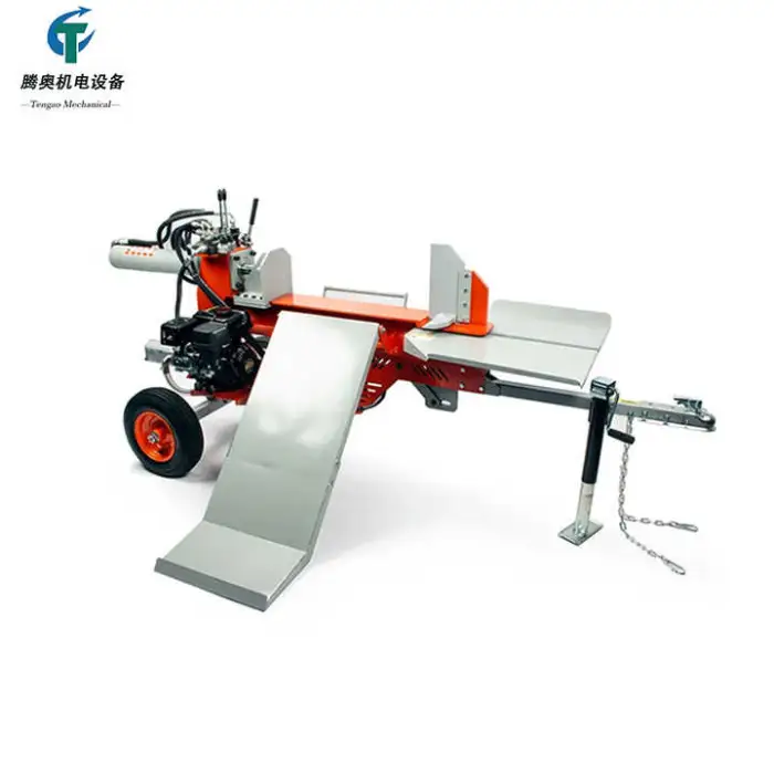 8T/18T/25T  Hydraulic Firewood Log Splitter High Power Gasoline Engine Wood Spliter Log Splitter