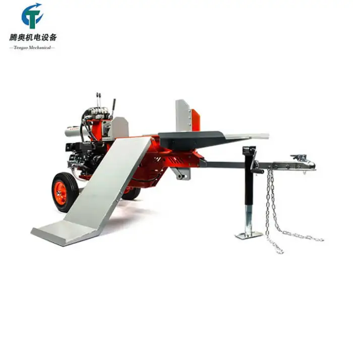 8T/18T/25T  Hydraulic Firewood Log Splitter High Power Gasoline Engine Wood Spliter Log Splitter