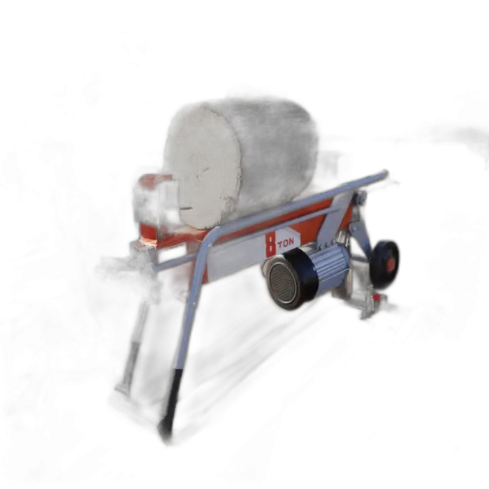 Horizontal Electric Mobile Wood Log Splitter  Condition Forestry Machinery Firewood Processor Machine