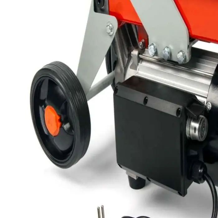 Horizontal Electric Mobile Wood Log Splitter  Condition Forestry Machinery Firewood Processor Machine