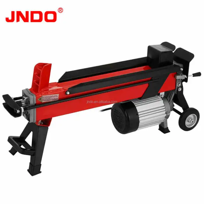 Firewood Processor Log Splitter Hydraulic Electric Wood  CE Portable 5 Ton 7 Ton 2200W