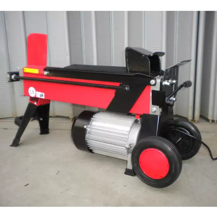 Firewood Processor Log Splitter Hydraulic Electric Wood  CE Portable 5 Ton 7 Ton 2200W