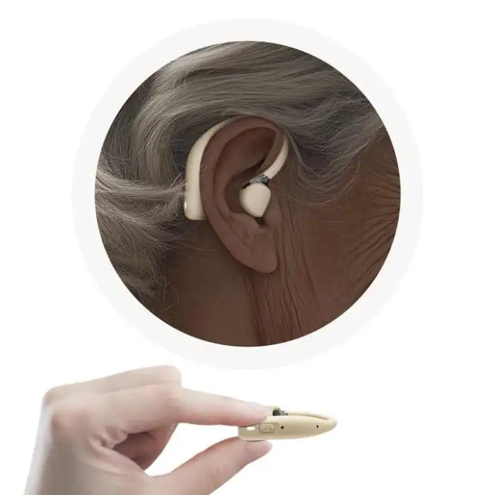 120dB Miniatured Earbud Design Medical Micro Hearing Aid Rechargeable Hearing Aids App Programming for Seniors