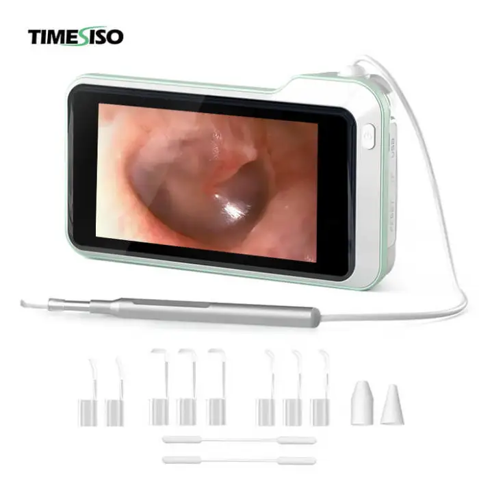 Rechargeable Ear Cleaner Smart Otoscope Earwax Suction Camera Earpick Ear Wax Removal Kit Camera Ear Cleaner