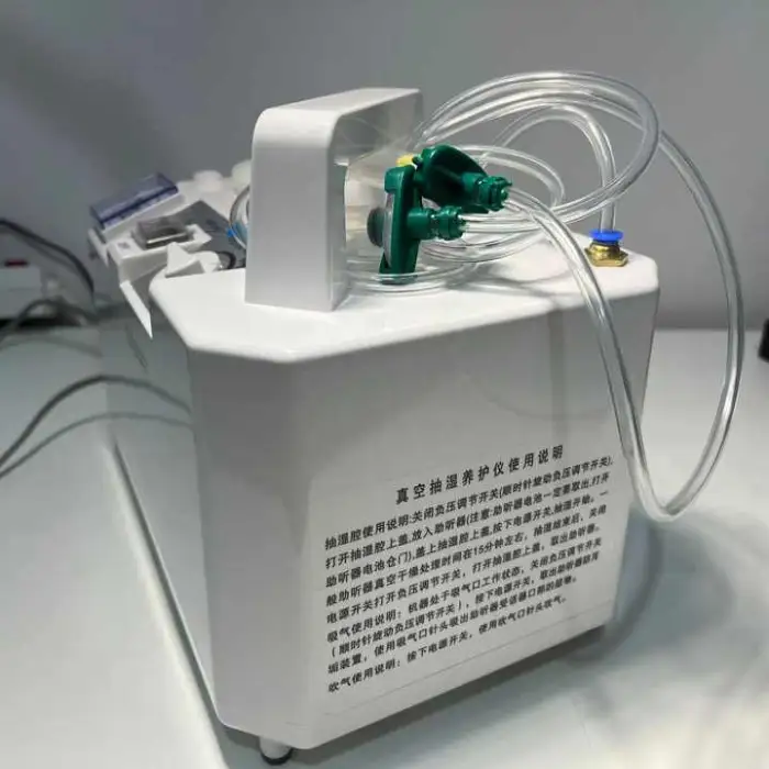 Professional Dryer Hearing Aid Cleaning Device   Ear & Hearing Products with Vacuum Pump Dehumidify Maintenance Cleaner