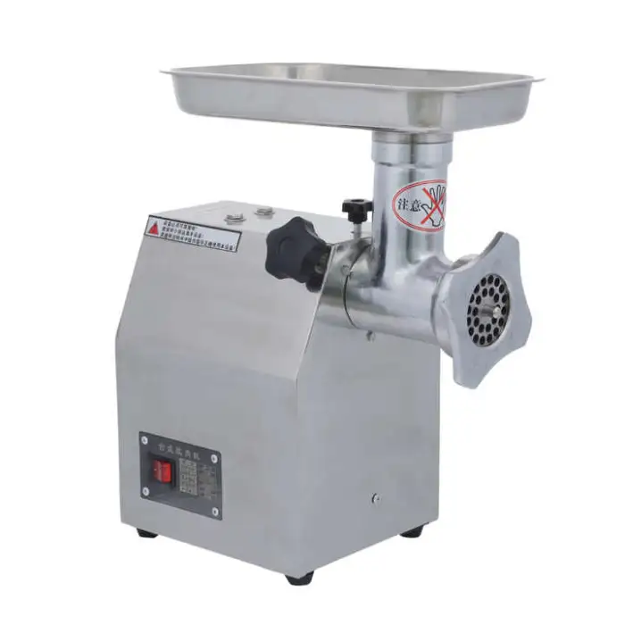 Stainless Steel Meat Processing Machinery Electric 800W Sausage Maker Meat Mincer 12A Meat Grinder