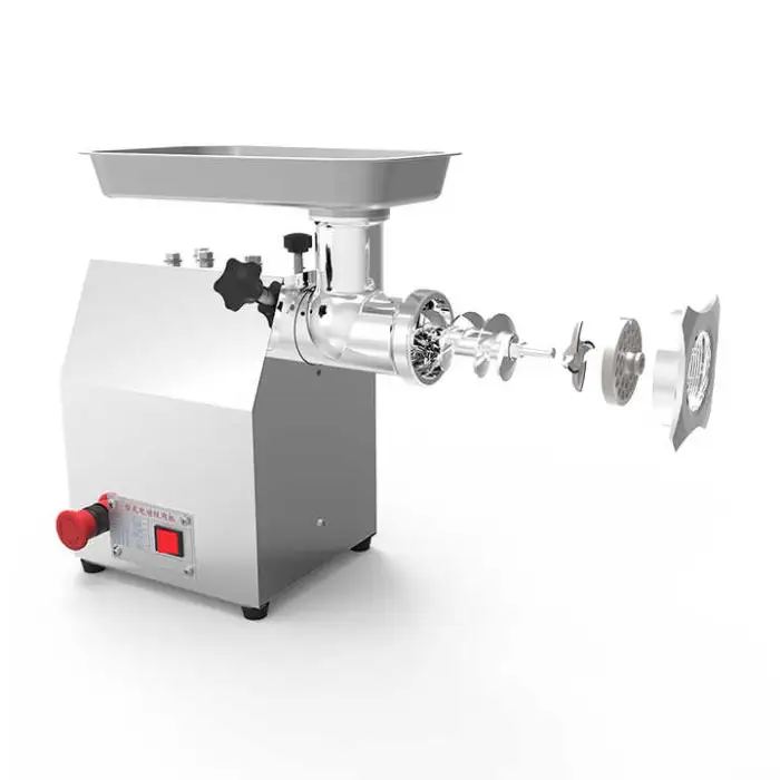 Stainless Steel Meat Processing Machinery Electric 800W Sausage Maker Meat Mincer 12A Meat Grinder