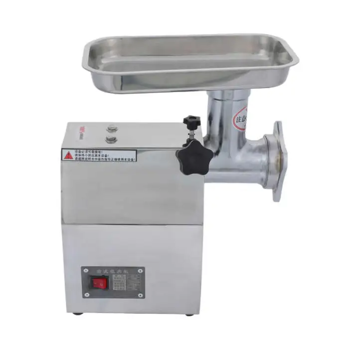 Stainless Steel Meat Processing Machinery Electric 800W Sausage Maker Meat Mincer 12A Meat Grinder