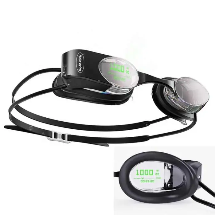 Professional  Smart AR Swim Goggles Anti-Fog Training Competition Swimming Racing Glasses Data Display Adult UV Protection