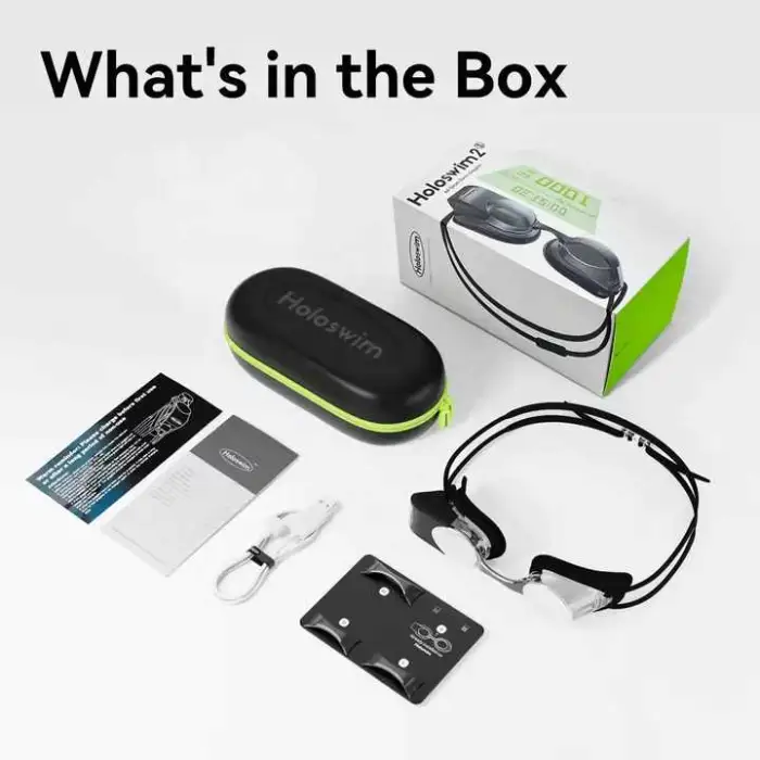 Professional  Smart AR Swim Goggles Anti-Fog Training Competition Swimming Racing Glasses Data Display Adult UV Protection