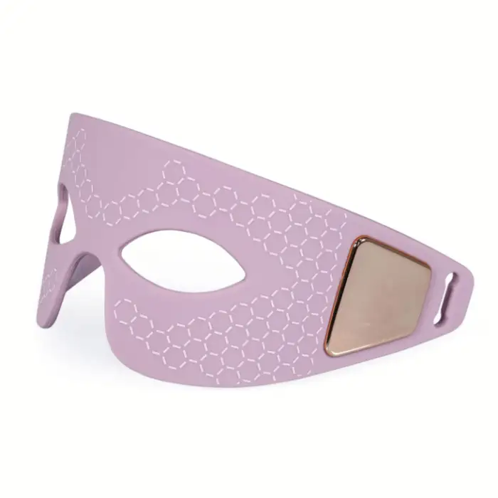 Flexible Silicone Wrinkle Bag Removal Relief Eye Fatigue Glasses Red Light Therapy Eye Mask