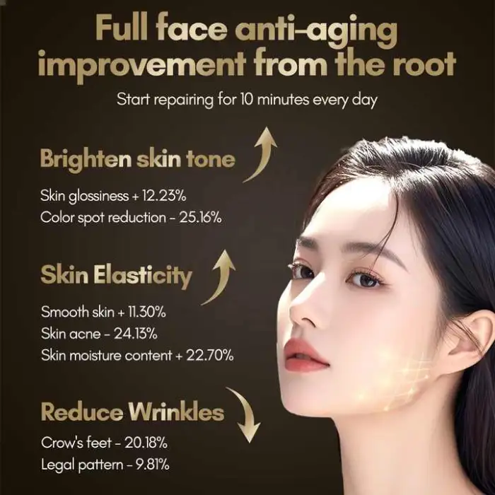 LED Mask Set Face Neck 60 Beads 240 Cores 8 Colors Light Therapy