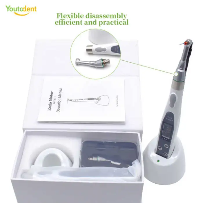 Dental LED Endo Motor Electric Power Source  Metal Material Apex Locator 2 Oral Therapy Equipments Accessories