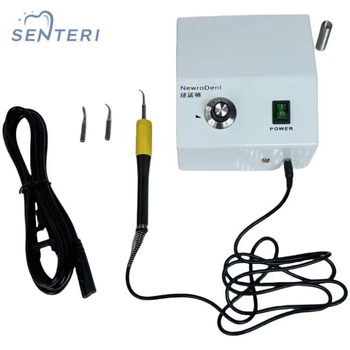 Single-Handle Electric Wax Knife for Dental Laboratory Precision Engraving Heater Tool Oral Therapy Equipment Accessory