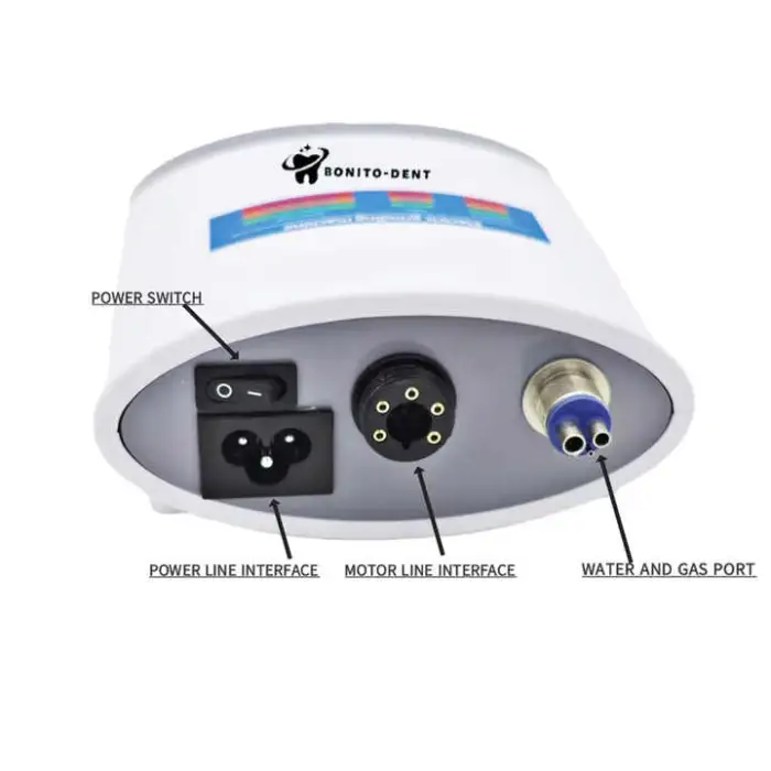 Portable Dental Micromotor Machine Speed Slow Handpieces 1:1/1:5/16:1 Ratio Connect for Oral Therapy Equipments Accessories