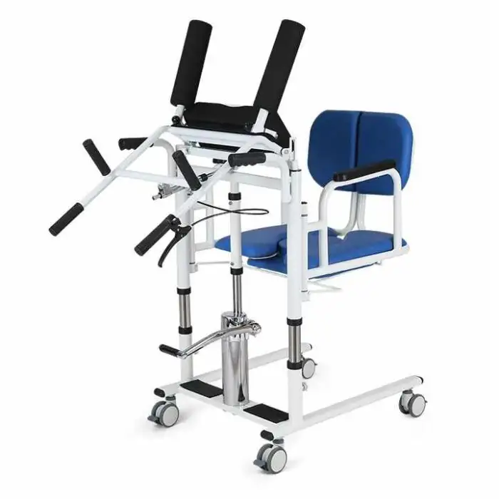 Lightweight Hydraulic Commode Chair Household Medical Device for Bathroom Safety Equipment
