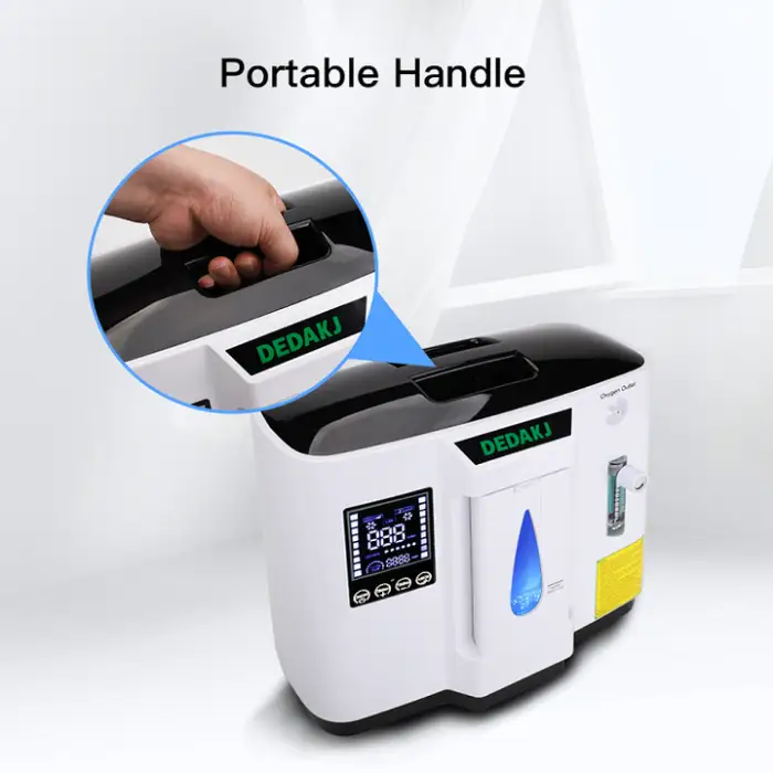 Homecare Oxygen Concentrator DE-1A 1-8Liters Breathing Machine Medical Oxygen Supply Oxygen -concentrator
