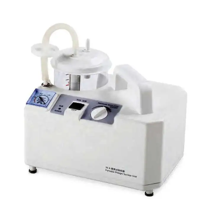 7E-D Medical Home Use Electric Portable Phlegm Mobile Suction Unit