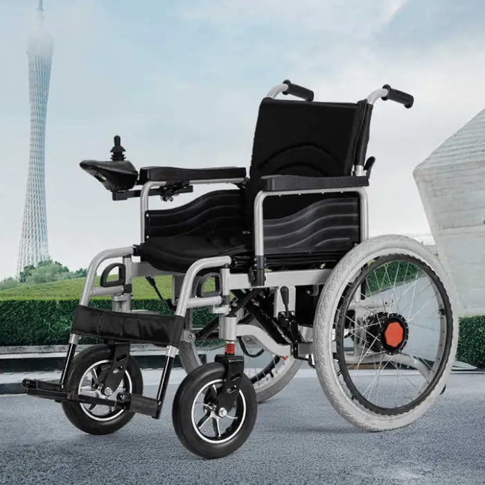 Medical Equipment's Portable Foldable Power Electric Wheelchair with  Travel Wheelchair Elderly