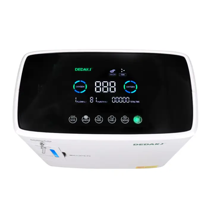 DE-2SW 2-9L/min Adjustable Flow Portable Home Use Oxygen Concentrator with Nebulization