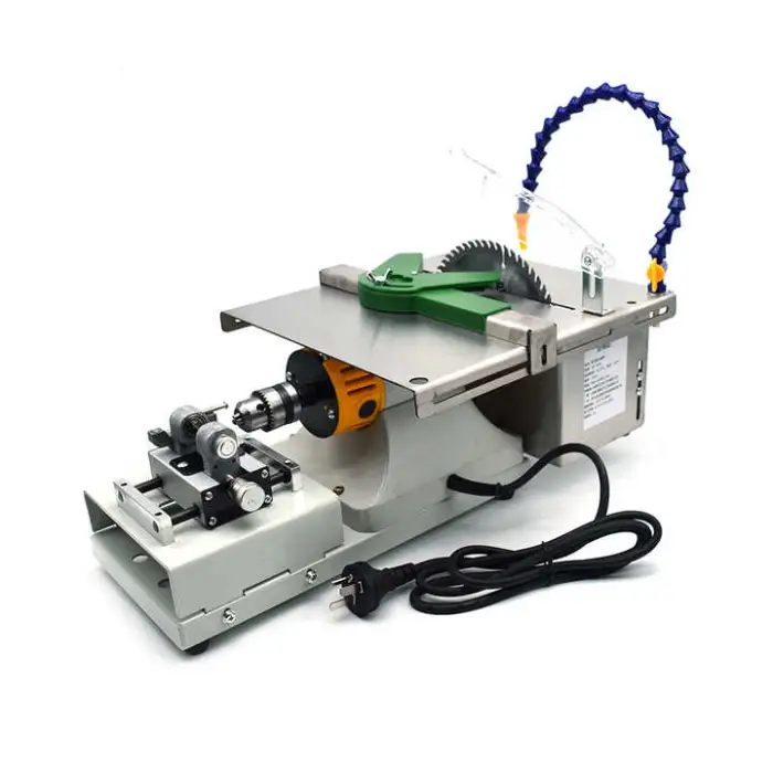 1950W Turning Lathe with Spindle Cylinder Marking Machine Wood Saw Machine