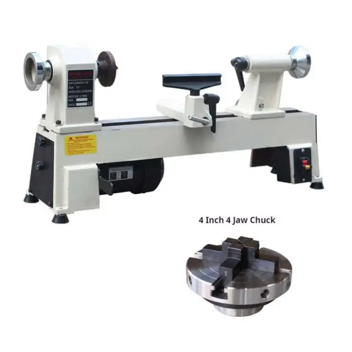 CNC Manual Wood Lathe Semi-Automatic Woodworking Machinery