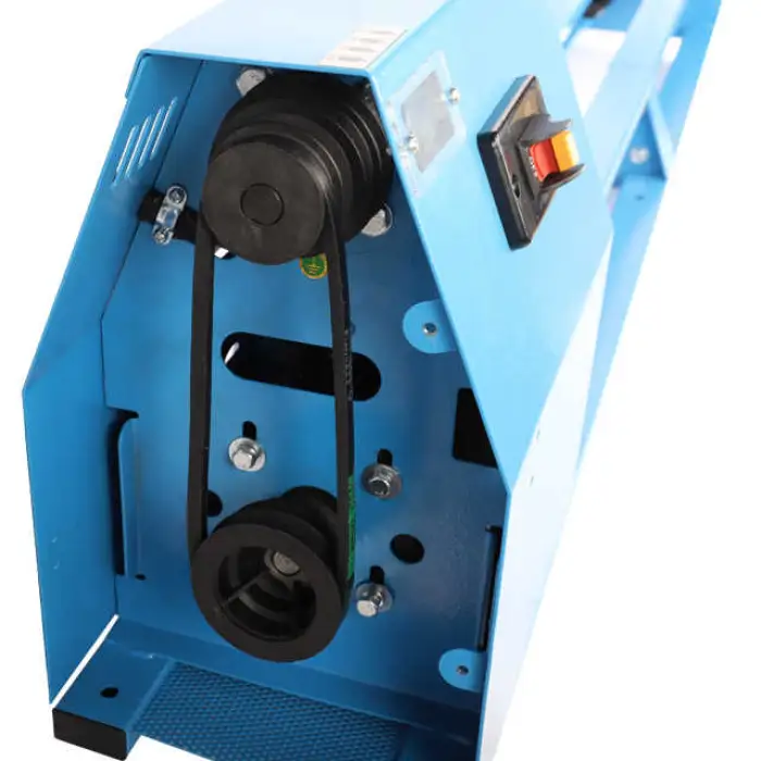 600W Standard Mini Wood Automatic Manual Turning Lathe Machine Belt Speed Adjustment