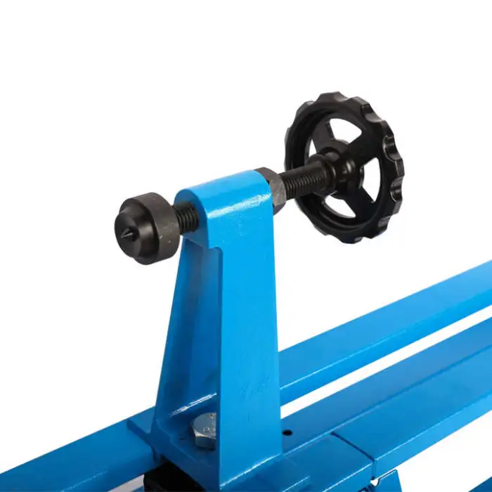 600W Standard Mini Wood Automatic Manual Turning Lathe Machine Belt Speed Adjustment