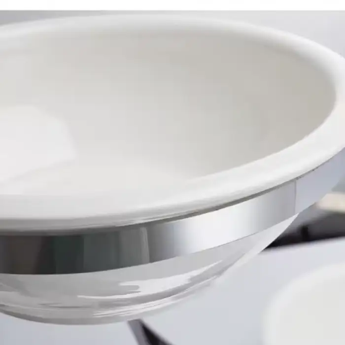 Hotel 3 Tier Cake Buffet Serving Restaurant Ceramic Bowls Wedding Banquet Catering Stand for Food Display