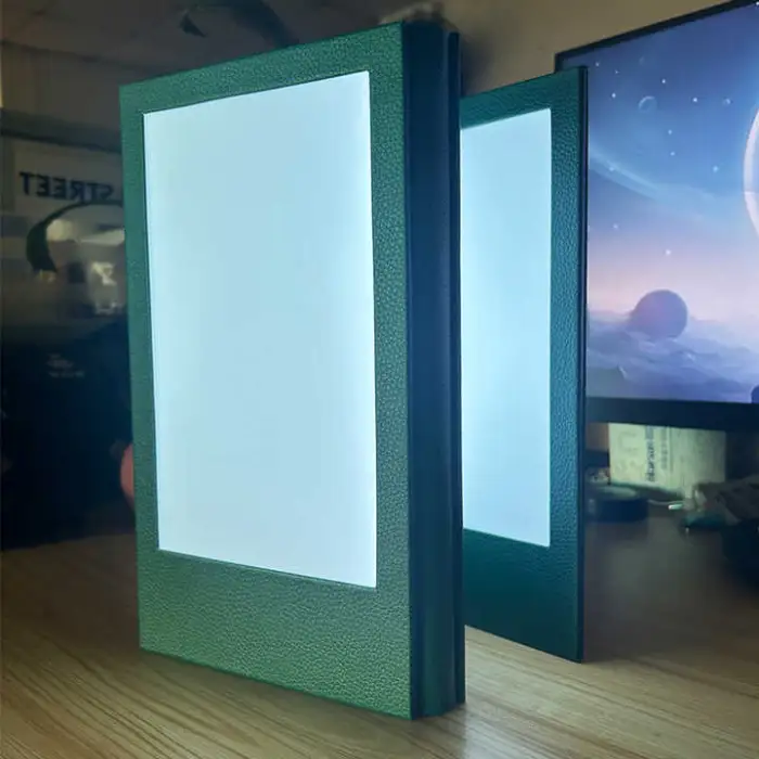 Leather Menu Wedding Restaurant Card bar Custom Cover Hotel Restaurant Menu Book Green